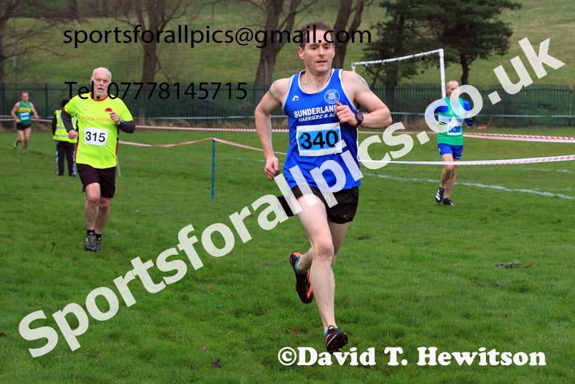 Masters mens 2022 Birtley Cross Country Relays. Photo: David T. Hewitson/Sports for All Pics
